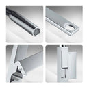 Swivel Flexible Spout Kitchen Mixer Tap Gooseneck Pull Down Spray