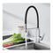 Swivel Flexible Spout Kitchen Mixer Tap Gooseneck Pull Down Spray