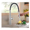Gooseneck Kitchen Sink Mixer Tap Pull Down Flexible Spout Brass