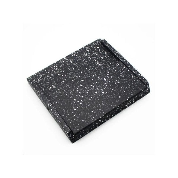 Knife Holder Magnetic Block Stand Foldable Rack Black With White