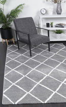 Seabreeze Drift Grey Contemporary Rug