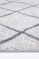 Silver Drift Silver Contemporary Rug