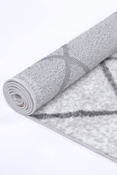 Silver Drift Silver Contemporary Rug