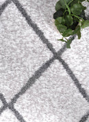 Silver Drift Silver Contemporary Rug