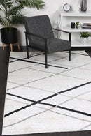 Blossom Echo Lattice Contemporary Rug