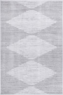 Wisteria Drift Grey Diamond Contemporary Rug