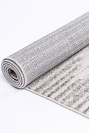Wisteria Drift Grey Diamond Contemporary Rug