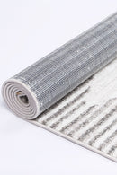 Winter Drift Silver Diamond Contemporary Rug