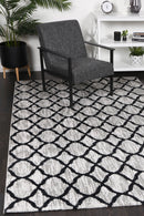 Sunset Drift Charcoal Contemporary Rug
