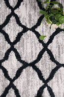 Sunset Drift Charcoal Contemporary Rug