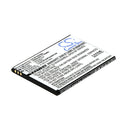 Cameron Sino Cs Ztv830Sl 1850Mah Battery For Zte Kis 3 Max Mobile