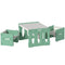 3Pcs Kids Table And Chairs Set Hdpe