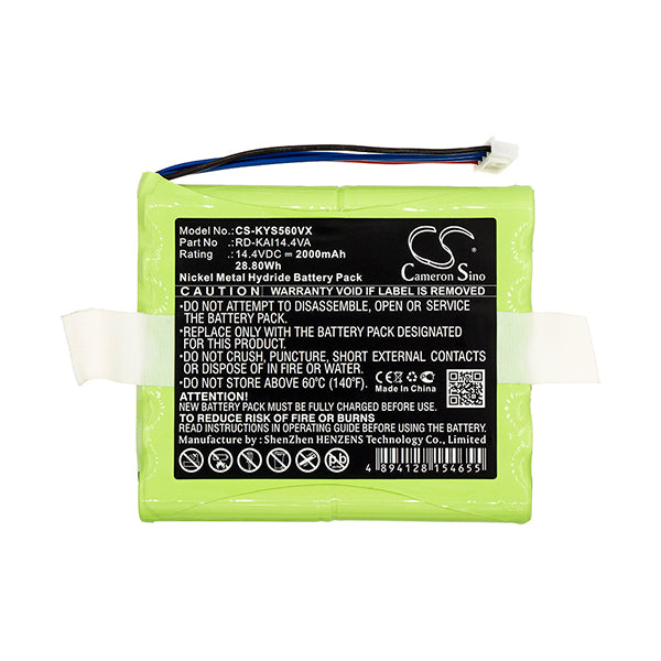 Cameron Sino Cs Kys560Vx 2000Mah Replacement Battery For Kaily