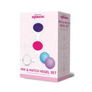 Bodywand Squeeze Mix And Match Kegel Coloured Weighted Kegel Balls Set