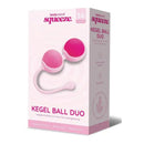 Bodywand Squeeze Kegel Ball Duo Pink Weighted Kegel Balls