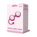 Bodywand Squeeze Crystal Kegel Toner Glass Weighted Kegel Balls Set