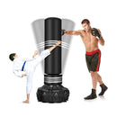 Kick Training Punching Bag With Stand Fillable Suction Cup Base