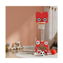 Kids Basketball Hoop Stand Adjustable 5 In 1 Sports Center Toys Set Red