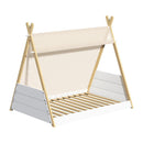 Kids Bed Frame Single Size Bed Wooden Timber Mattress Platform