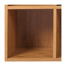 Kids Bookcase Toys Box Shelf Brown
