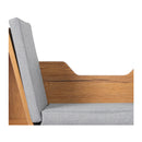 Kids Bookcase Toys Box Shelf Brown