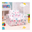 3 In 1 Kids Flip Out Sofa Chair For Reading And Playing