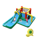 Kids Inflatable Water Slide Bounce House With Blower