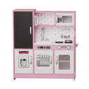 Kids Kitchen Set Wooden Pretend Play Cooking Toy