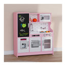 Kids Kitchen Set Wooden Pretend Play Cooking Toy
