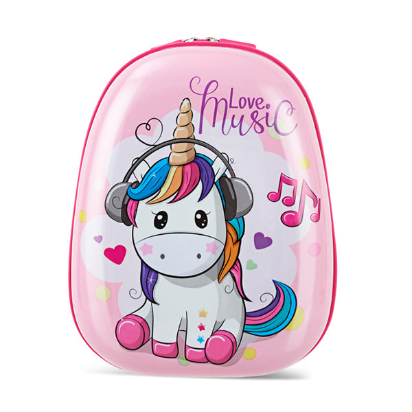 Kids Hard Shell Unicorn Luggage Backpack Set for Travel