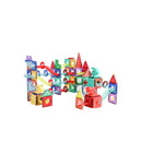 Kids Magnetic Tiles Blocks Dinosaur 170Pcs