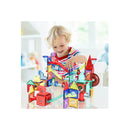 Kids Magnetic Tiles Blocks Dinosaur 170Pcs