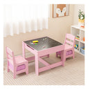 3 In 1 Kids Multi Activity Table And 2 Chairs Set For Toddlers