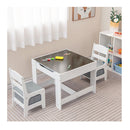3 In 1 Kids Multi Activity Table And 2 Chairs Set For Toddlers