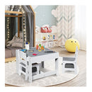 3 In 1 Kids Multi Activity Table And 2 Chairs Set For Toddlers