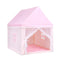 Multipurpose Kids Playhouse Castle With Solid Wood Frame