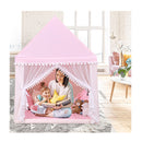 Multipurpose Kids Playhouse Castle With Solid Wood Frame