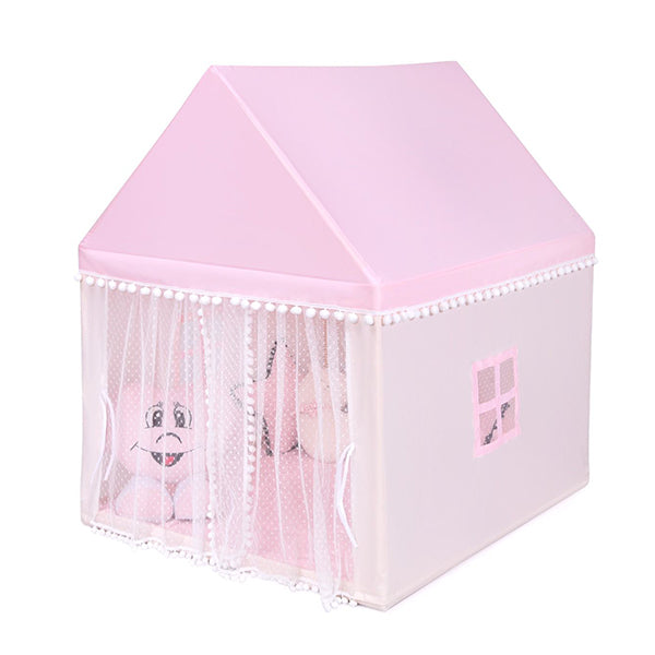 Multipurpose Kids Playhouse Castle With Solid Wood Frame