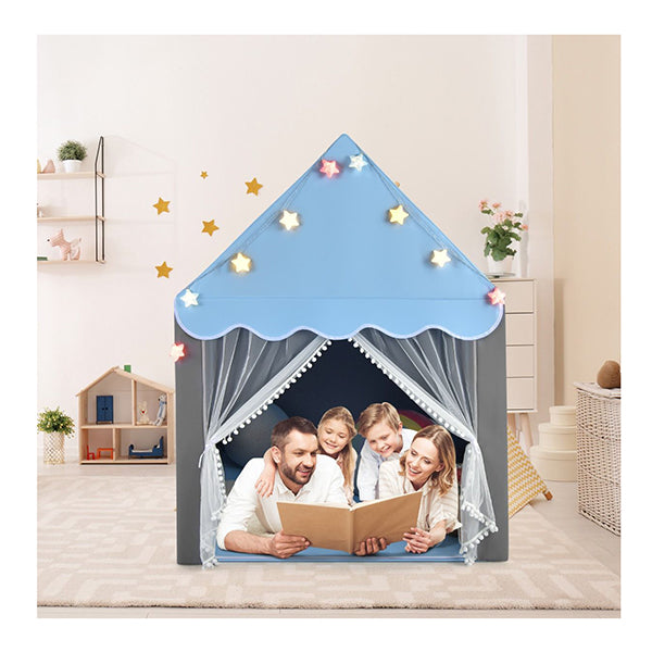 Kids Playhouse Tent With Washable Mat For Boys And Girls