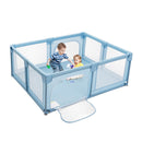 Kids Safety Play Yard Activity Center for Infants Blue