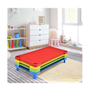 Kids Stackable Daycare Cot With Easy Lift Corners