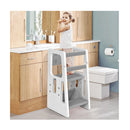 Kids Step Learning Stool With Double Safety Rails