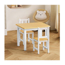 Kids Table And Chairs Set Wooden 3Pcs Study Play