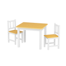 Kids Table And Chairs Set Wooden 3Pcs Study Play