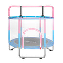 55 Inches Kids Trampoline Rebounder Pink