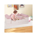 Modular Kids Play Couch With Machine Washable Covers Pink