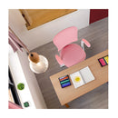 Kids Desk Chair Office Study Seat With Footrest Cilo Pink