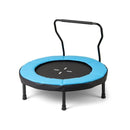Kids Fitness Trampoline With Foam Handlebar And Safety Pad