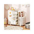 Toy Storage Organizer With 4 Pull Out Drawers