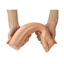 King Sized 12 Inch Realistic Bitch Fist Dildo Flesh